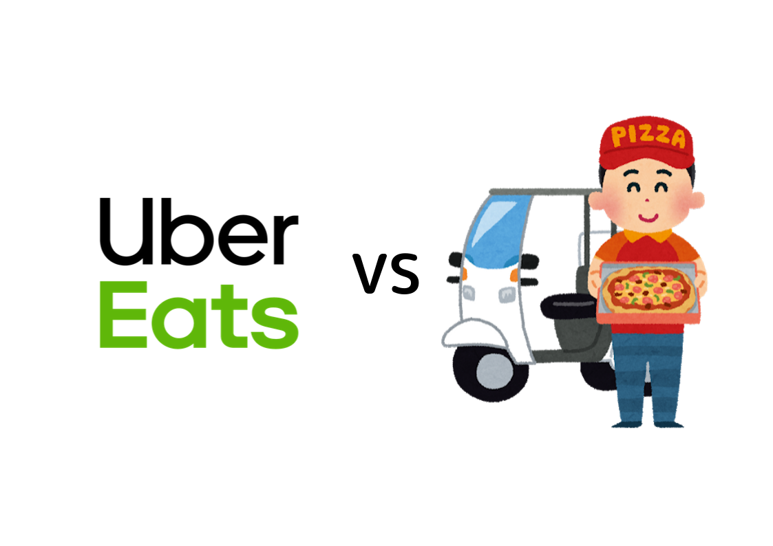 Uber Eats　配達バイト